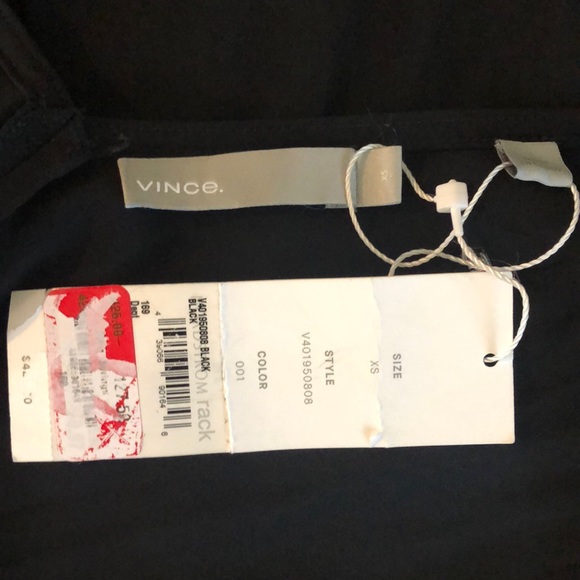 NWT Vince Black Maxi Sleeveless Dress Sz XS - Picture 7 of 8